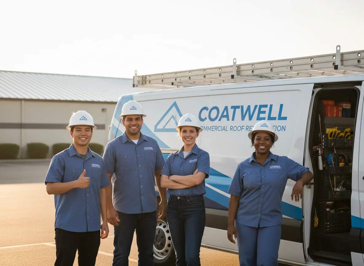 Commercial roof coating company in West Liberty, IL